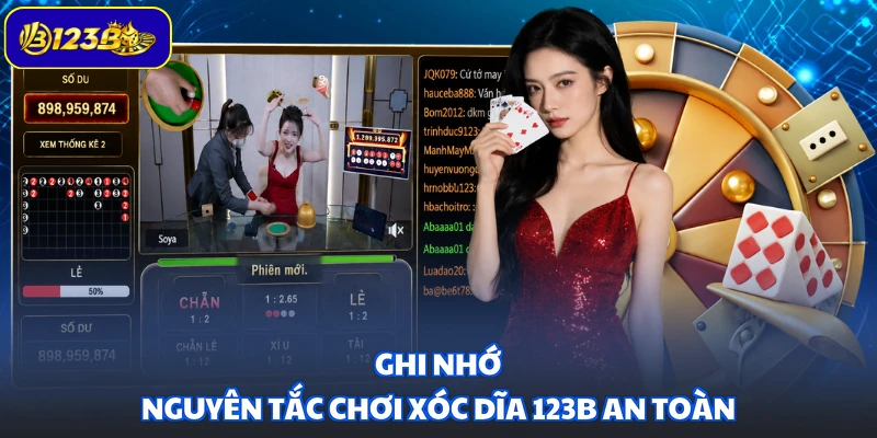 Ghi nhớ nguyên tắc chơi Xóc Dĩa 123B an toàn