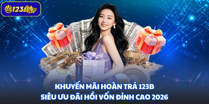Khuyến Mãi Hoàn Trả 123B - Siêu Ưu Đãi Hồi Vốn Đỉnh Cao 2026