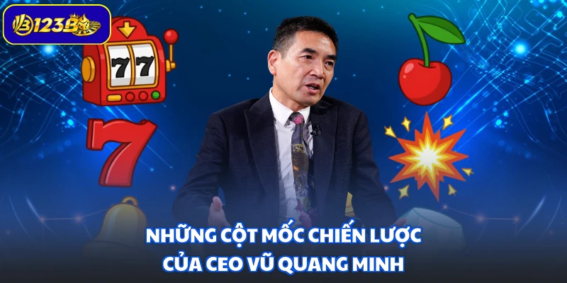 Những cột mốc chiến lược của CEO Vũ Quang Minh