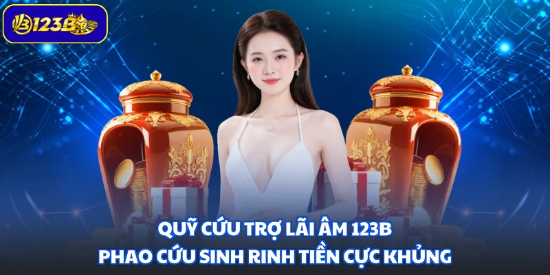 Quỹ Cứu Trợ Lãi Âm 123B - Phao Cứu Sinh Rinh Tiền Cực Khủng