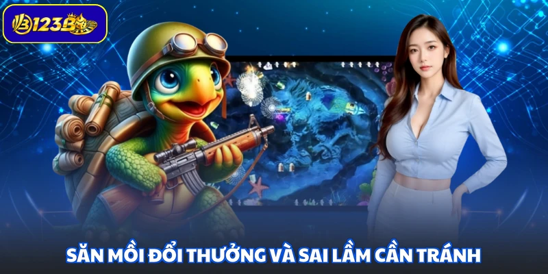 Săn mồi đổi thưởng và sai lầm cần tránh