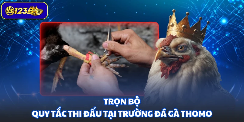 Trọn bộ quy tắc thi đấu tại trường đá gà Thomo