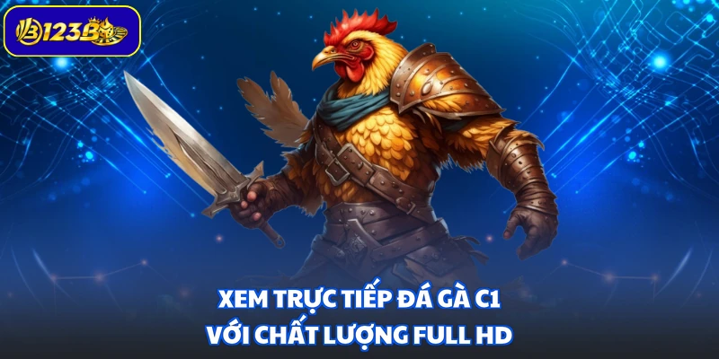 Xem trực tiếp đá gà C1 với chất lượng Full HD